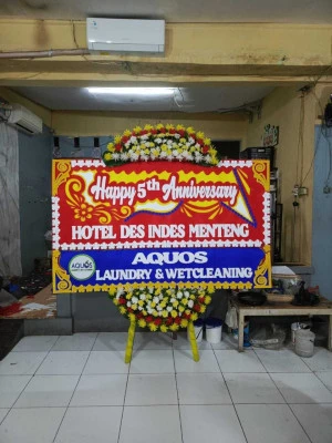 Papan Bunga di Kelapa Dua Wetan
